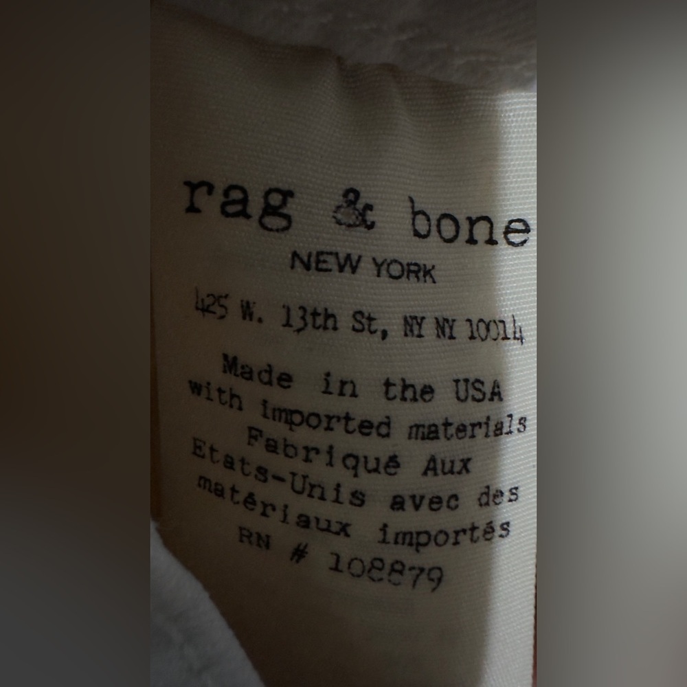 Rag & Bone | EUC USA White High-Rise White Skinny Jeans (size 24) - Picture 13 of 14